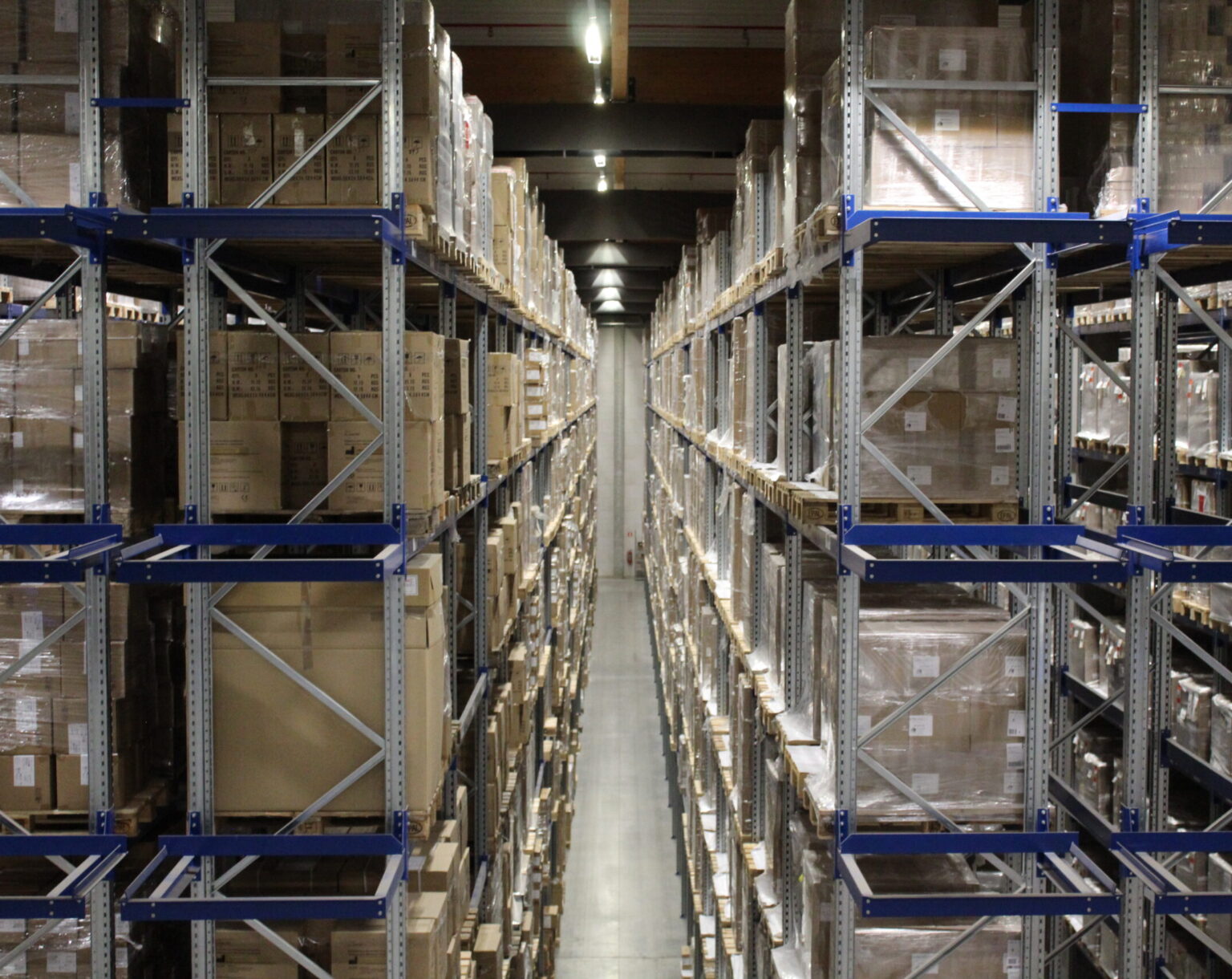 Livlina Logistics Warehouse with Racks.